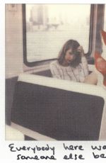 TAYLOR SWIFT - 1989 Album Polaroids