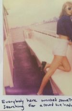 TAYLOR SWIFT - 1989 Album Polaroids