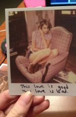TAYLOR SWIFT - 1989 Album Polaroids