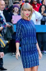 TAYLOR SWIFT Arrives at Good Morning America in New York