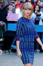 TAYLOR SWIFT Arrives at Good Morning America in New York