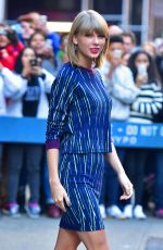 TAYLOR SWIFT Arrives at Good Morning America in New York