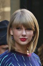 TAYLOR SWIFT Arrives at Good Morning America in New York