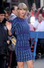 TAYLOR SWIFT Arrives at Good Morning America in New York