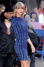 TAYLOR SWIFT Arrives at Good Morning America in New York