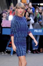 TAYLOR SWIFT Arrives at Good Morning America in New York