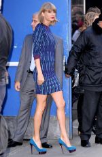 TAYLOR SWIFT Arrives at Good Morning America in New York