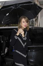 TAYLOR SWIFT at Absolute Radio and BBC Radio 2 Studios in London