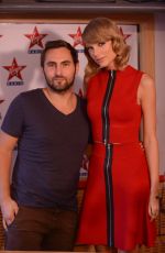 TAYLOR SWIFT at Virgin Radio Studio in Paris