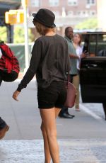 TAYLOR SWIFT in Shorts Out in New York 0310