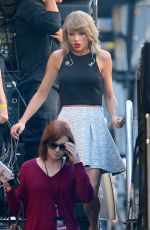 TAYLOR SWIFT Leaves Jimmy Kimmel Live in Hollywood