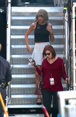 TAYLOR SWIFT Leaves Jimmy Kimmel Live in Hollywood