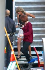 TAYLOR SWIFT Leaves Jimmy Kimmel Live in Hollywood