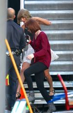 TAYLOR SWIFT Leaves Jimmy Kimmel Live in Hollywood