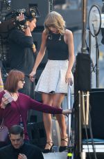 TAYLOR SWIFT Leaves Jimmy Kimmel Live in Hollywood
