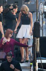 TAYLOR SWIFT Leaves Jimmy Kimmel Live in Hollywood