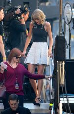 TAYLOR SWIFT Leaves Jimmy Kimmel Live in Hollywood