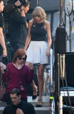 TAYLOR SWIFT Leaves Jimmy Kimmel Live in Hollywood