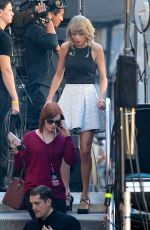 TAYLOR SWIFT Leaves Jimmy Kimmel Live in Hollywood