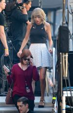 TAYLOR SWIFT Leaves Jimmy Kimmel Live in Hollywood