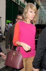 TAYLOR SWIFT Leaves Sketch Restaurant in London