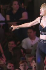 TAYLOR SWIFT Performs at Jimmy Kimmel Live in Hollywood