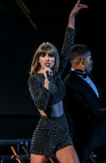 TAYLOR SWIFT Performs at X-Factor UK in London
