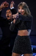 TAYLOR SWIFT Performs at X-Factor UK in London