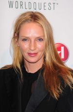 UMA THURMAN at 2014 Wings Worldquest Women of Discovery Awards
