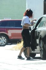 VANESSA HUDGENS in Leggings Out and About in Los Angeles 0510
