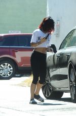 VANESSA HUDGENS in Leggings Out and About in Los Angeles 0510