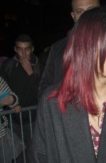 VANESSA HUDGENS Leaves D8 Studios in Paris