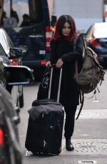 VANESSA HUDGENS Leaves Her Hotel in New York 2110