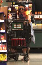 VANESSA HUDGENS Shopping at My Fit Foods in Studio City