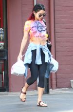 VANESSA HUDGENS Shopping at My Fit Foods in Studio City