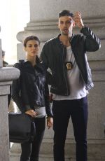 VICTORIA JUSTICE on the Set of Eye Candy in New York 1510