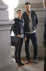 VICTORIA JUSTICE on the Set of Eye Candy in New York 1510