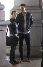 VICTORIA JUSTICE on the Set of Eye Candy in New York 1510