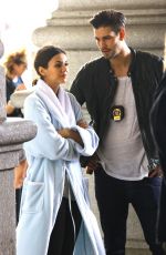 VICTORIA JUSTICE on the Set of Eye Candy in New York 1510