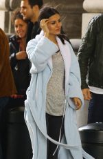 VICTORIA JUSTICE on the Set of Eye Candy in New York 1510