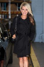 ZOE LUCKER  Leaves ITV Studios in London