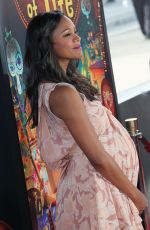 ZOE SALDANA at Book of Life Premiere