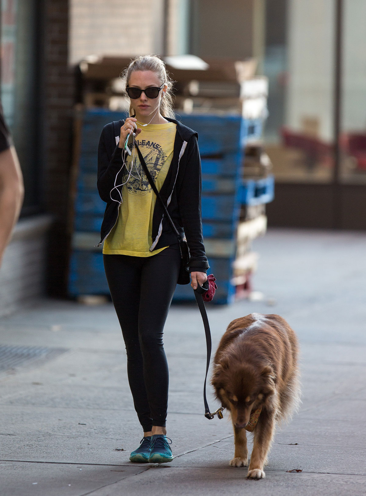 AMANDA SEYFRIED and Finn Out and About in New York – HawtCelebs