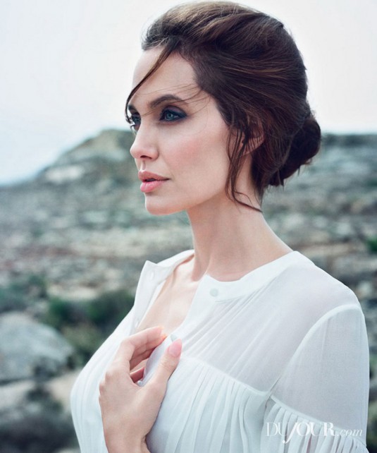 ANGELINA JOLIE for DUJour