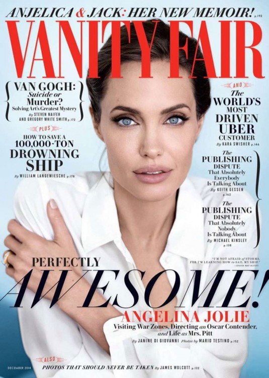ANGELINA JOLIE on the Cover of Vanity Fair Magazine