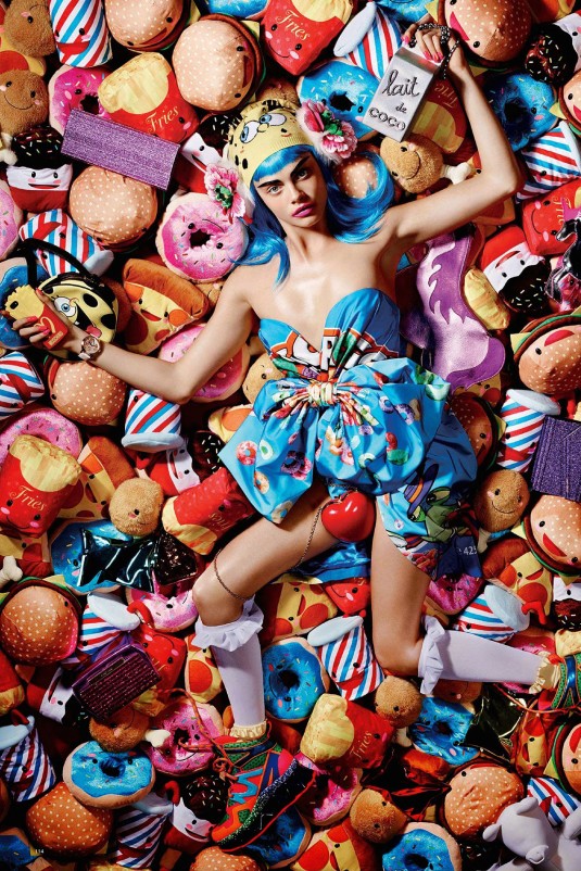 CARA DELEVINGNE in Love Magazine