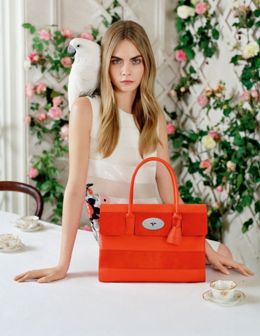 CARA DELEVINGNE - Mulberry Spring/Summer 2014