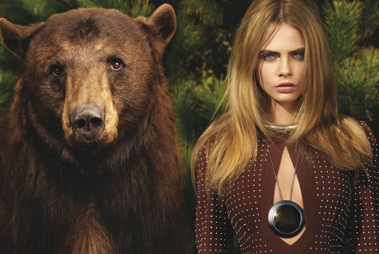 CARA DELEVINGNE for Vogue Magazine