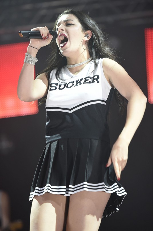 CHARLI XCX Performs at the Metro Radio Live Christmas Show CHARLI XCX at Metro Radio Live Christmas Show in New Castle