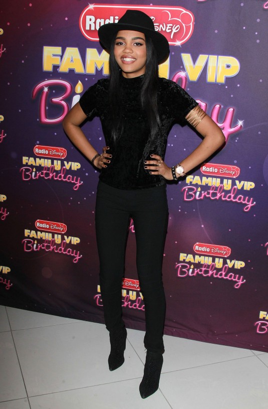 CHINA ANNE MCCLAIN at Radio Disney's Family VIP Birthday